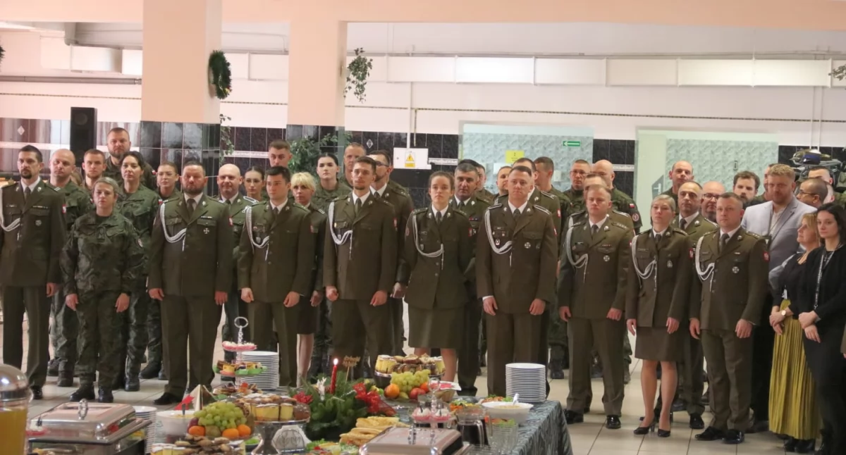 Wigilijne spotkanie żołnierzy Garnizonu Przemyśl [ZDJĘCIA]