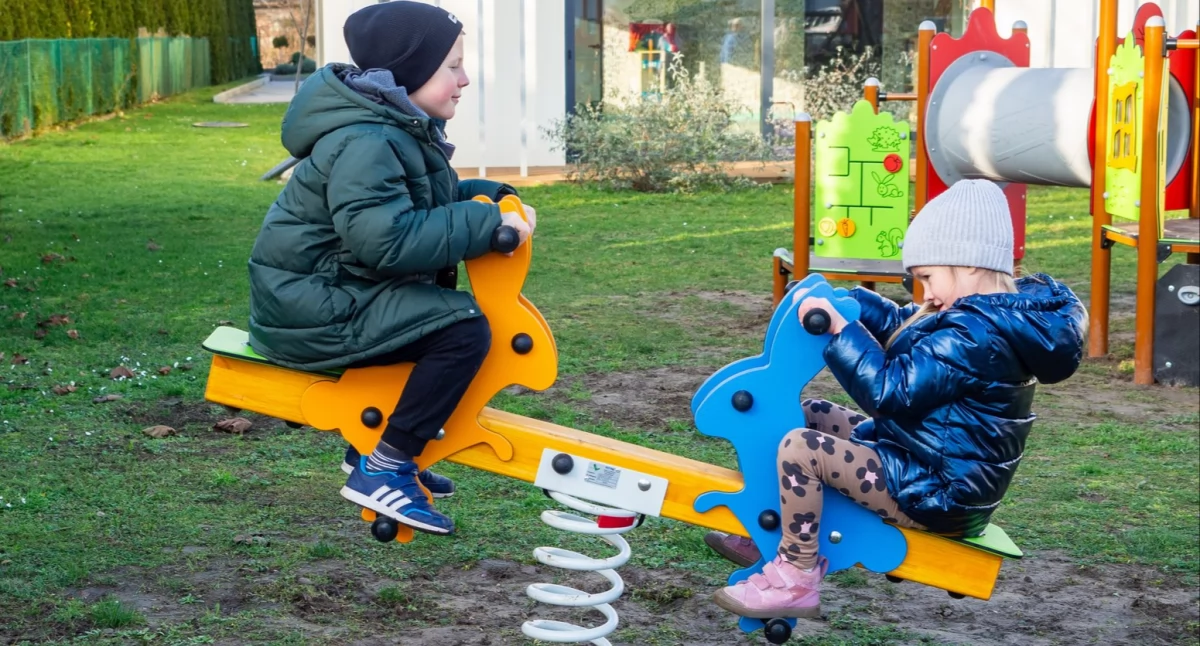 „Ekoprzygoda Pawła i Gawła”, czyli zielony plac zabaw przy przedszkolu i żłobku w Sobiecinie [ZDJĘCIA]