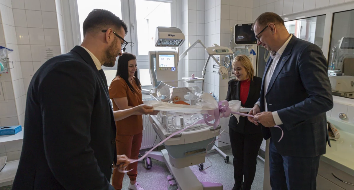 Nowoczesny sprzęt dla szpitala posłuży najmłodszym pacjentom