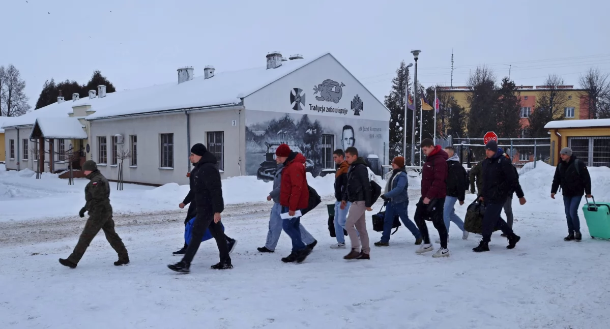 Pierwsze w tym roku wcielenie u żurawickich czołgistów [ZDJĘCIA]