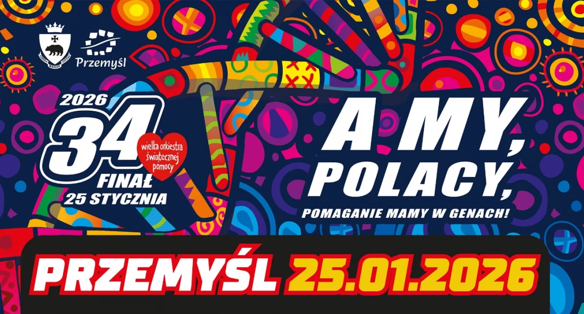 34. Finał Wielkiej Orkiestry Świątecznej Pomocy w Przemyślu [PROGRAM]