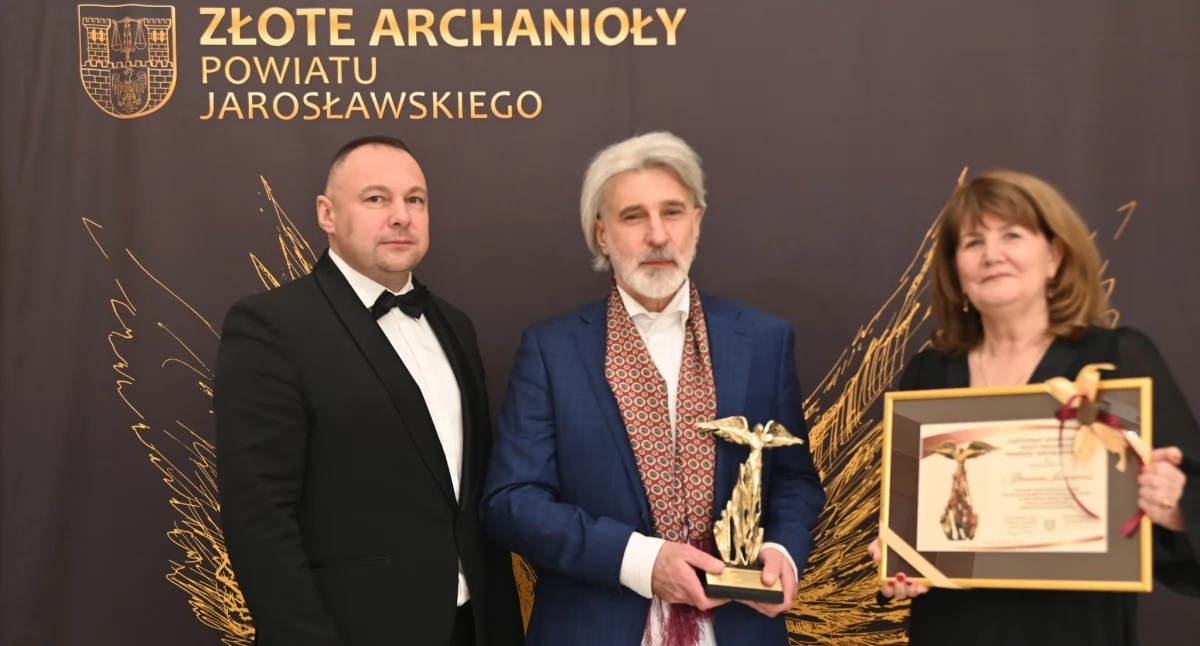 „Złote Archanioły” rozdane. Władze powiatu jarosławskiego nagrodziły prawdziwe osobistości [ZDJĘCIA]