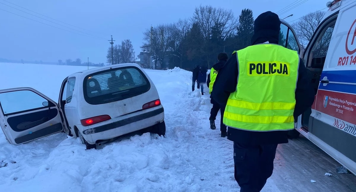 Wypadek ze skutkiem śmiertelnym w Oleszycach