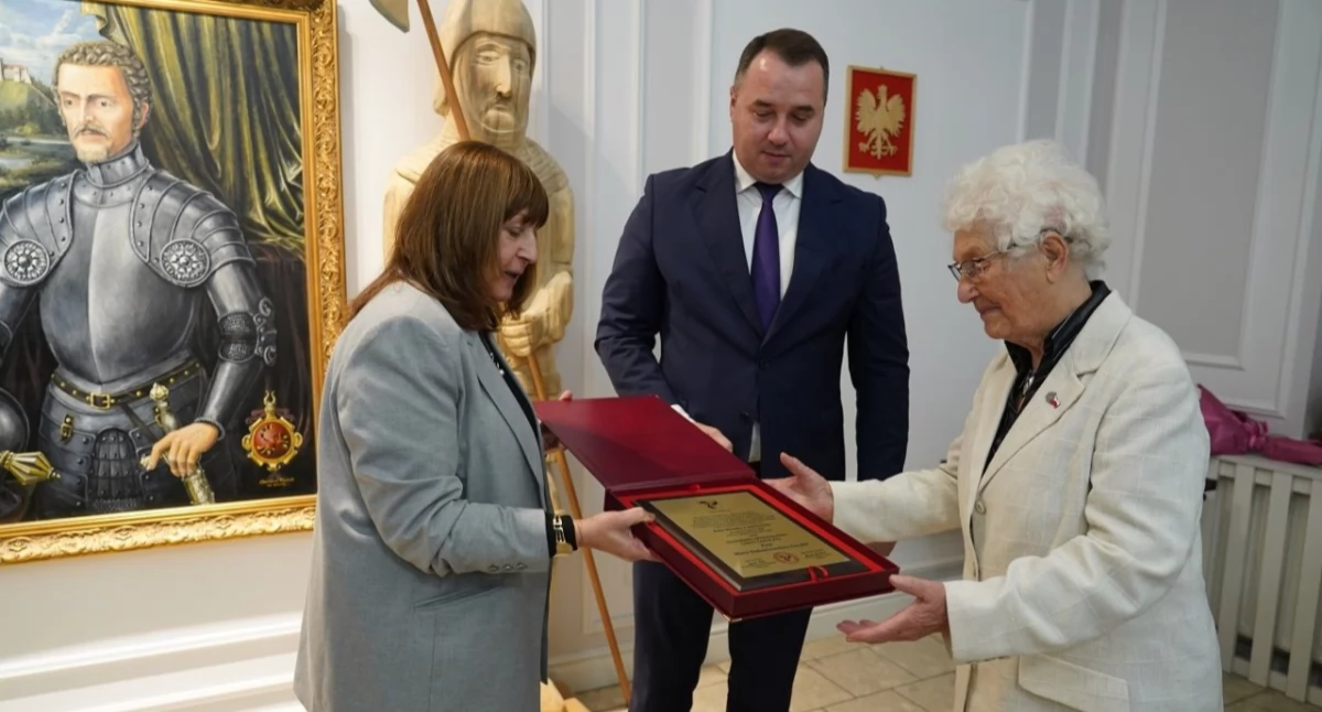 Córka majora Jana Dubaniowskiego uhonorowana zaszczytnym wyróżnieniem