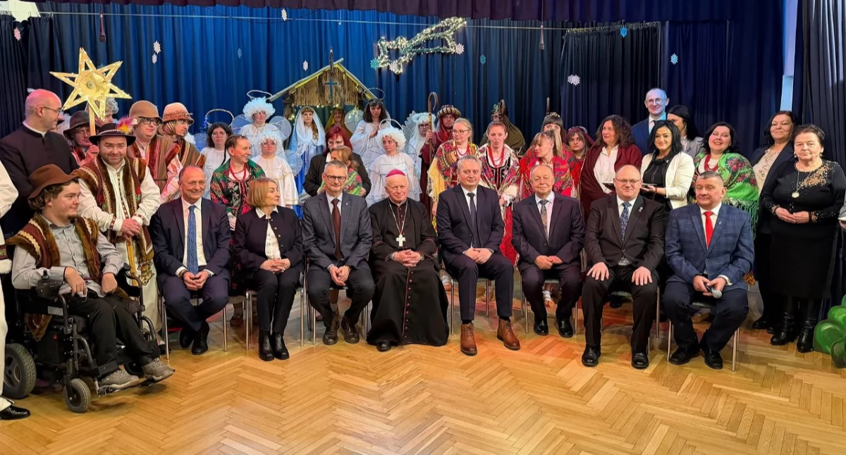 Anioły mają na nas oko. Jasełka podopiecznych Warsztatów Zajęciowych w Korytnikach