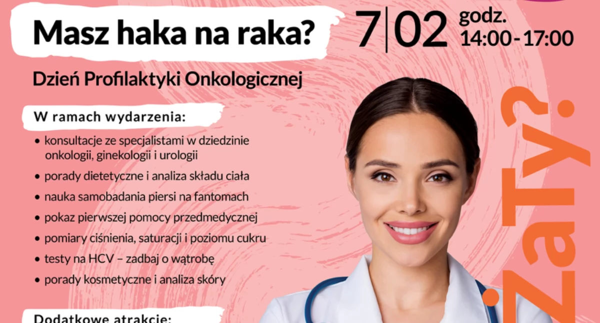 Dzień profilaktyki onkologicznej „Masz haka na raka?”