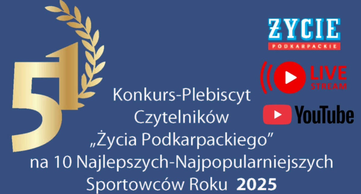 To już dziś! Gala 51. Plebiscytu Czytelników Życia Podkarpackiego [OGLĄDAJ NA ŻYWO]