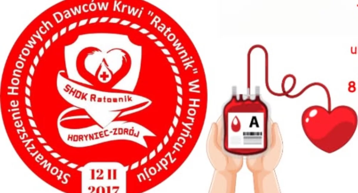 Podziel się tym, co masz najcenniejsze. Akcja krwiodawstwa w Horyńcu-Zdroju