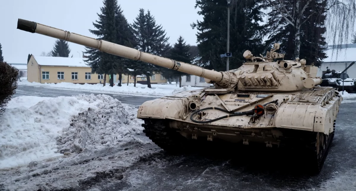 Czołg-eksponat trafił do batalionu w Żurawicy 