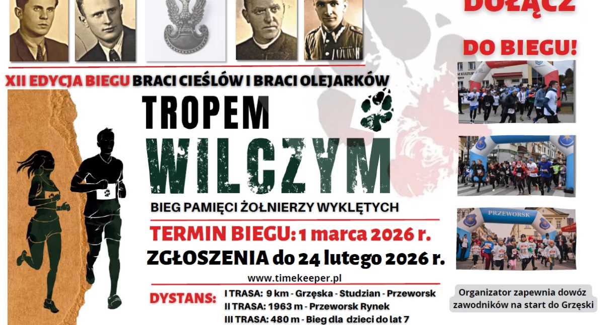 Ponownie pobiegną „tropem wilczym” [ZAPOWIEDŹ]