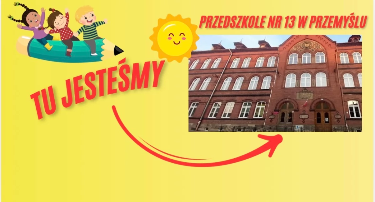 Rozpoczynamy nabór do Przedszkola Nr 13 w Przemyślu na rok szkolny 2026/2027!
