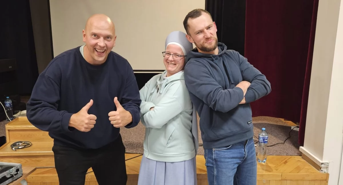 Ewangelia w rytmie rap. Apostołowie w dresach przyjechali z przesłaniem do przemyskiej młodzieży