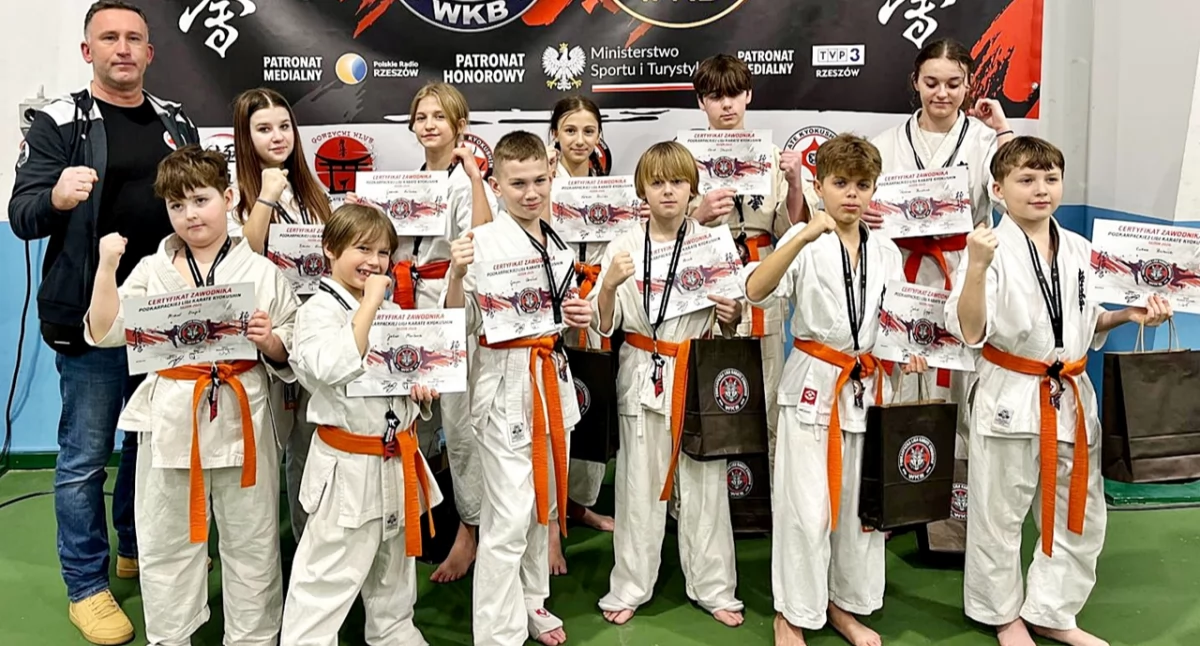 Birczanie w Podkarpackiej Lidze Karate Kyokushin WKB
