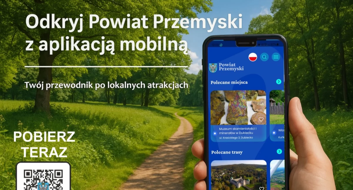 Nie masz pomysłu na weekendową wycieczkę? Zerknij w aplikację powiatu przemyskiego!
