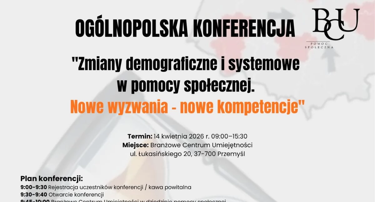 Ogólnopolska konferencja w BCU [ZAPOWIEDŹ]