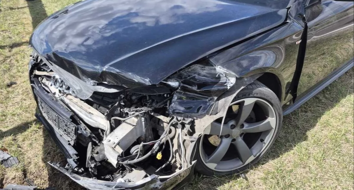 Zdarzenie drogowe na A4 [ZOBACZ ZDJĘCIA]
