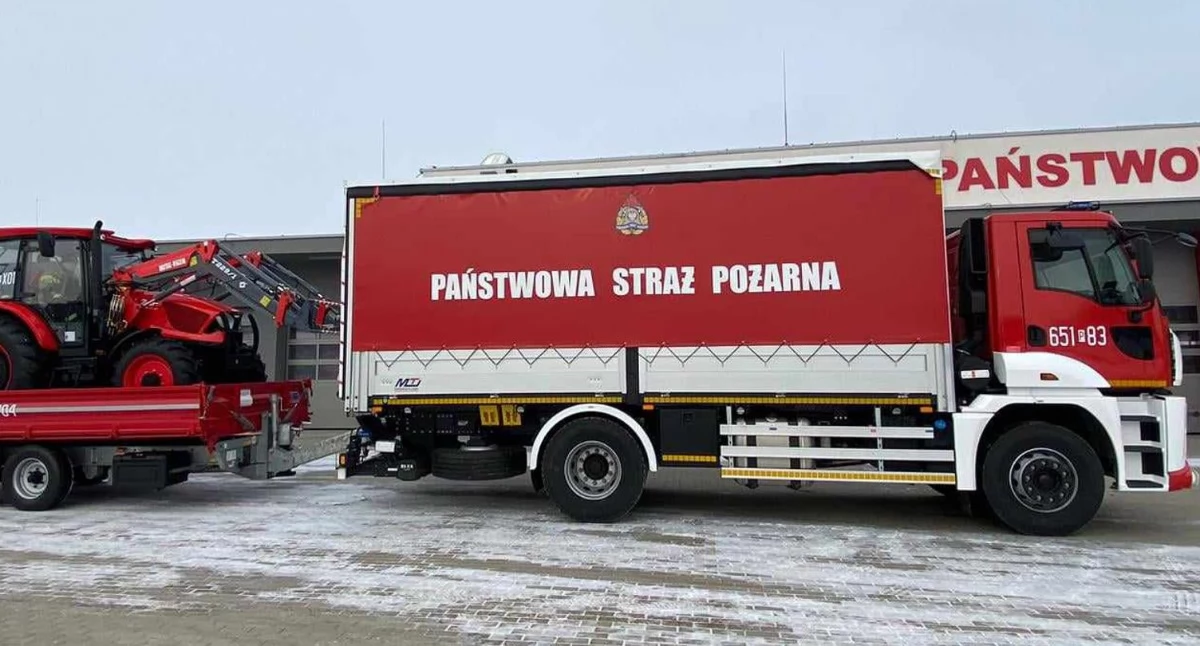 Kolejne wzmocnienie dla strażaków