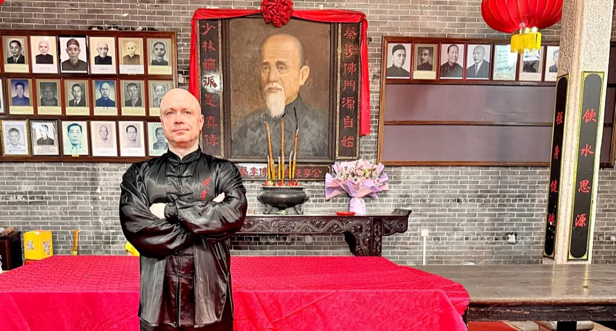 Krzysztof Ściubak instruktorem Wing Sing Tong [ZDJĘCIA]