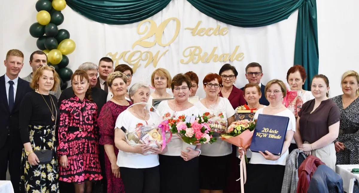 Jubileusz KGW w Bihalach. Dwie dekady tradycji, aktywności i wspólnego działania