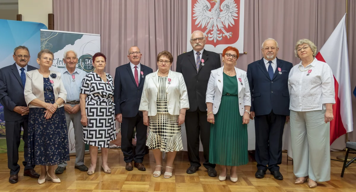 Miłość to decyzja podejmowana każdego dnia. Złote gody w Radymnie [ZDJĘCIA]