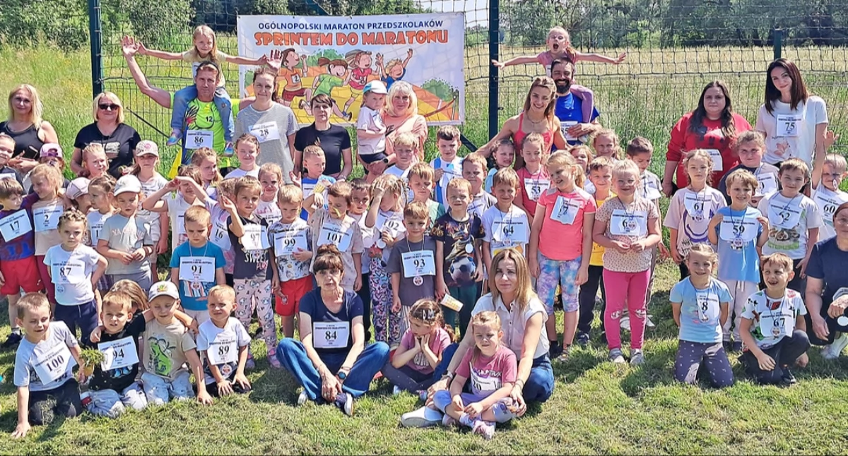 Przedszkolaki przebiegły ponad 4 kilometry [ZDJĘCIA]