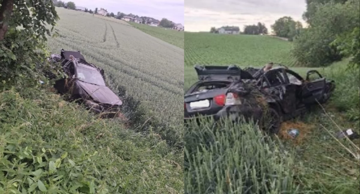 Zdarzenie drogowe w Białobokach. Mogło się skończyć o wiele gorzej…