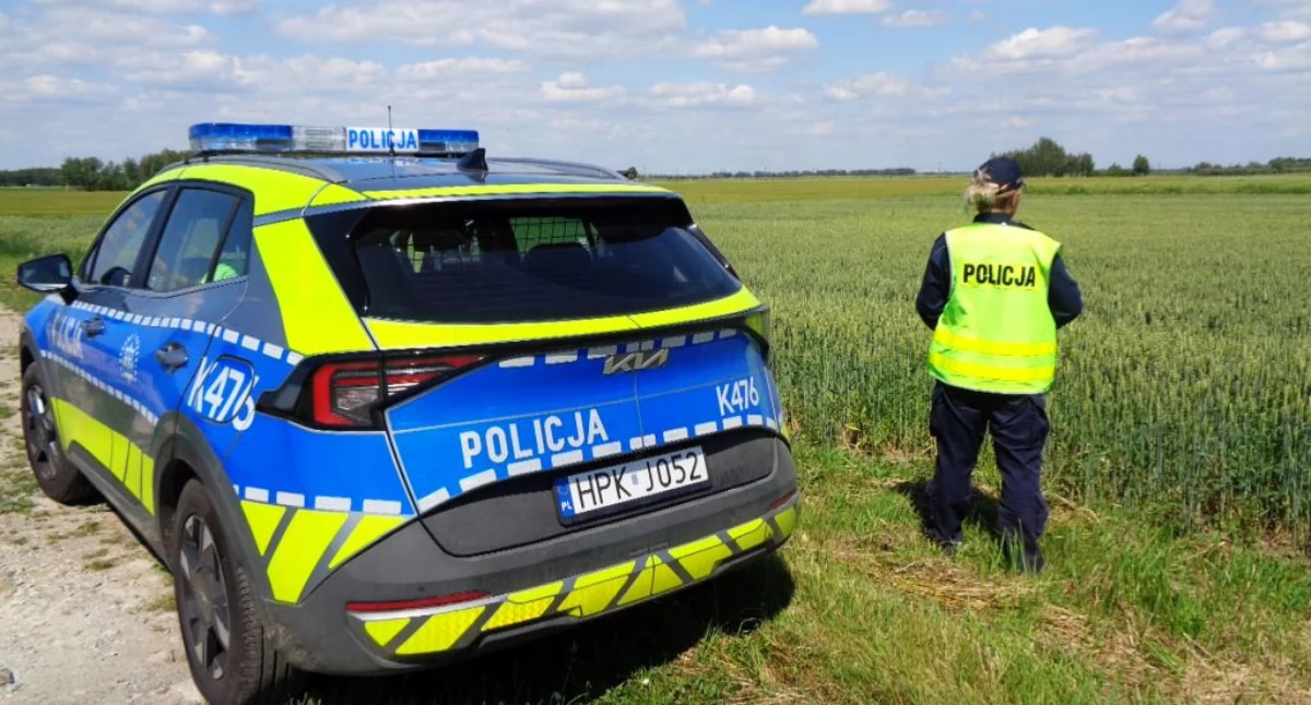 Odnaleźli nieprzytomnego 69-latka w polu pszenicy