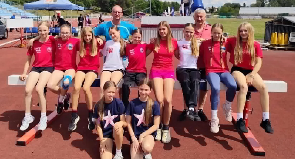 Najmłodsi lekkoatleci także z medalami