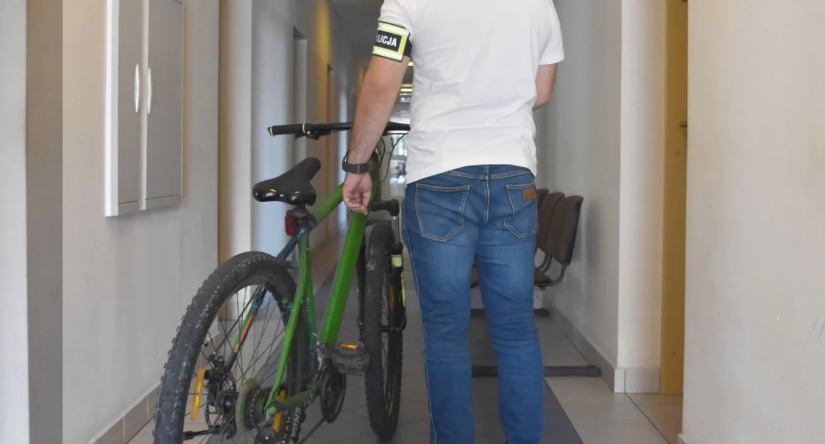 Ukradł rower, bo… bolały go nogi