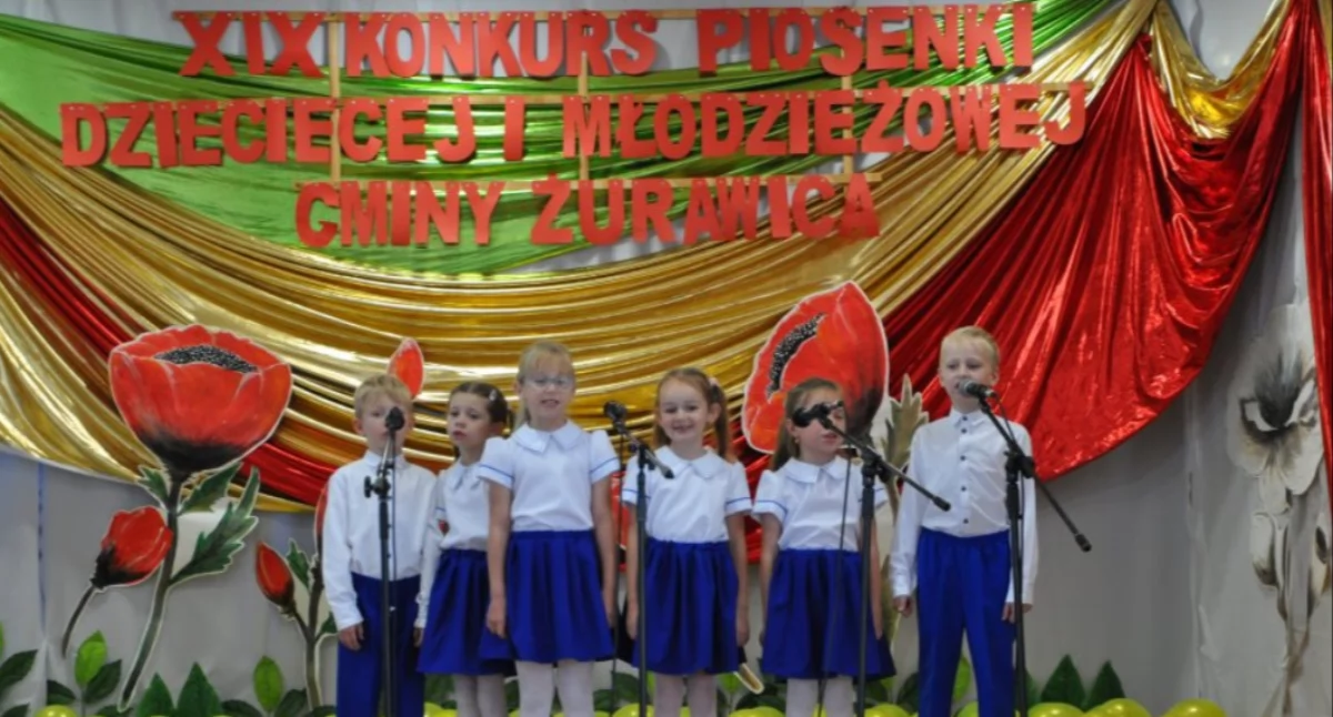 Muzykę mają w sercach. XIX Konkurs Piosenki Dziecięcej i Młodzieżowej gminy Żurawica za nami 