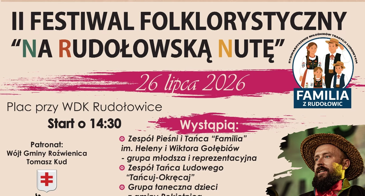  „Na Rudołowską Nutę”. II Festiwal Folklorystyczny przed nami [ZAPOWIEDŹ]