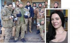 Olga Solarz od pierwszych dni wojny w Ukrainie jeździ na pierwszą linię frontu: – Mamy prawo być wolnymi ludźmi