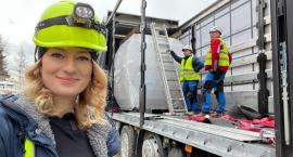 Kolej gondolowa coraz bliżej. Trucking girl przybyła&hellip;