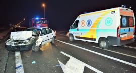 Nie zachował bezpiecznej odległości i najechał na naczepę [ZDJĘCIA]