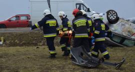 Zderzenie 4 pojazdów koło Radymna. 10 osób rannych. Droga zablokowana [ZDJĘCIA]