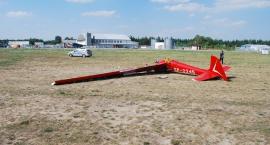 Wypadek szybowca. Pilot w stanie ciężkim trafił do szpitala