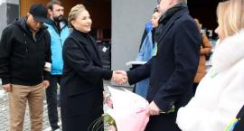Julia Tymoszenko w Narolu spotkała się z wolontariuszami
