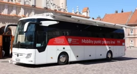 Oddaj krew w mobilnym punkcie poboru 