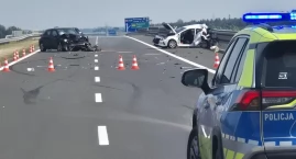Wypadek na A4. Dwie osoby trafiły do szpitala [ZOBAC&hellip;