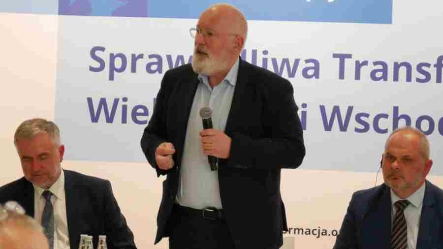 Frans Timmermans w Koninie