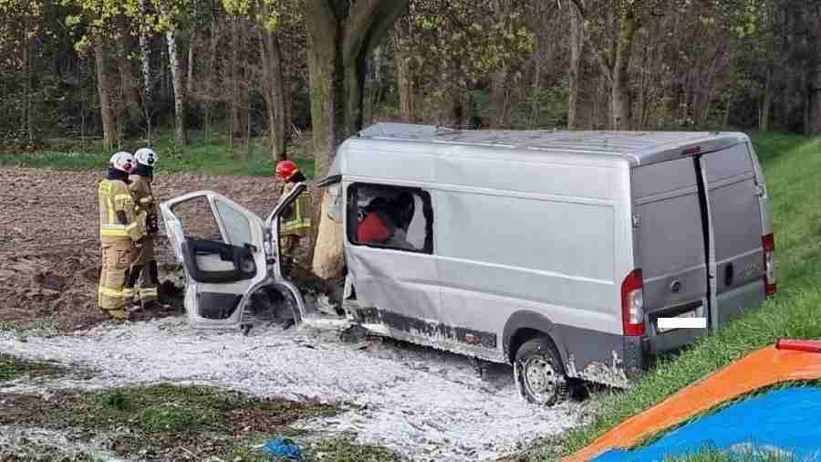 Tragiczny wypadek na DW nr 470