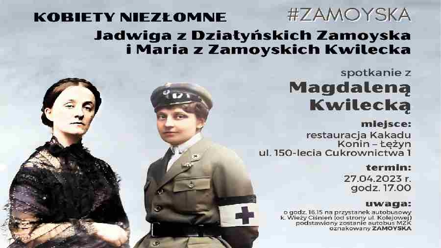 Spotkanie z Magdalena Kwilecką