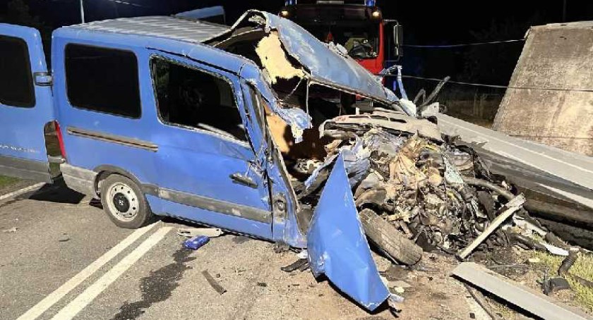 Tragiczny wypadek na DK 25 w miejscowości Wronowy