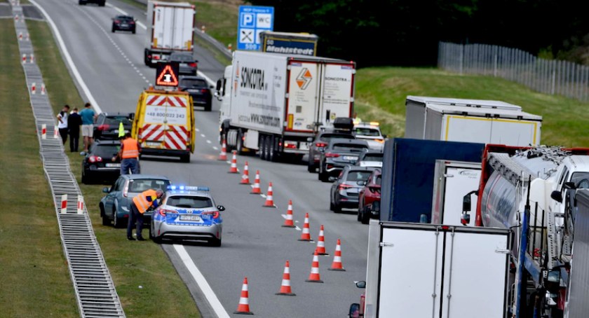 Wypadek na A2