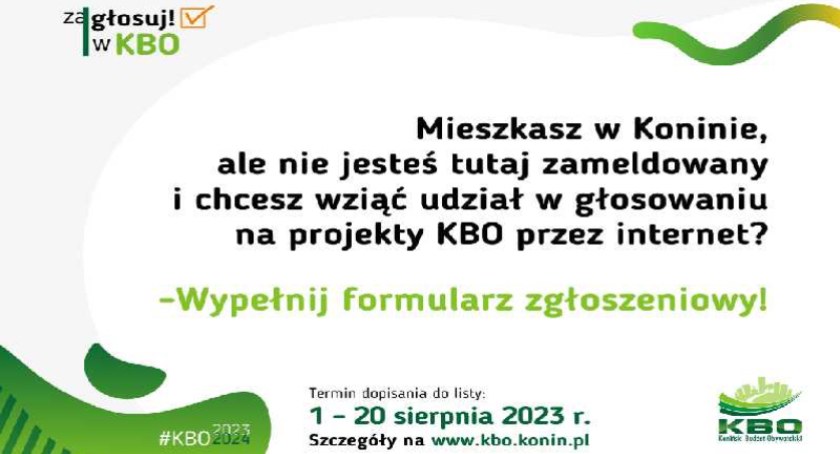 Głosowanie nad projektami KBO ruszy 4 września 