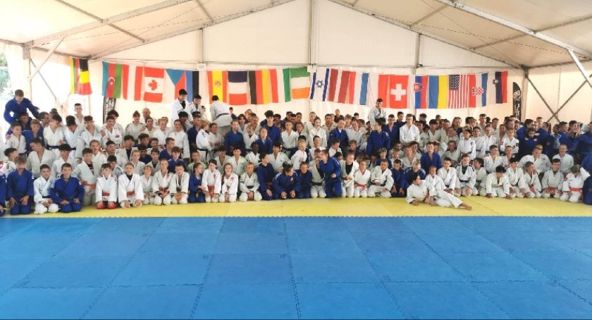 Judocy na obozie w Chorwacji 