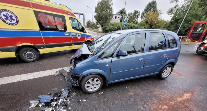 Wypadek na ul. Przemysłowej