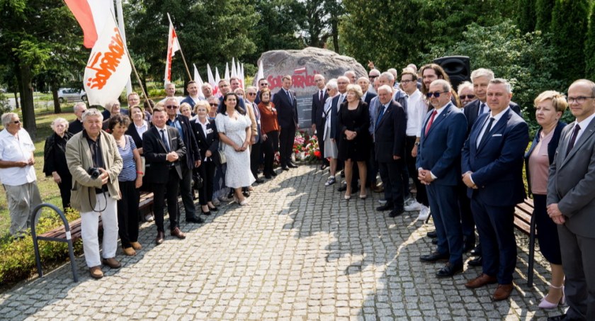 Konin uczcił 43. rocznicę podpisania Porozumień Sierpniowych