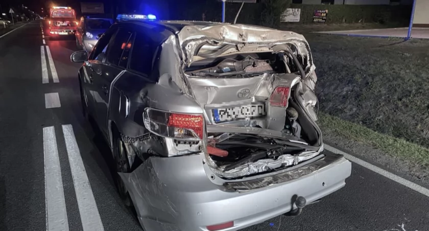 15- latek potrącony w wypadku