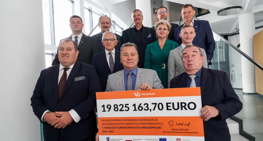 Aglomeracja konińska - porozumienie warte 19,8 mln euro podpisane